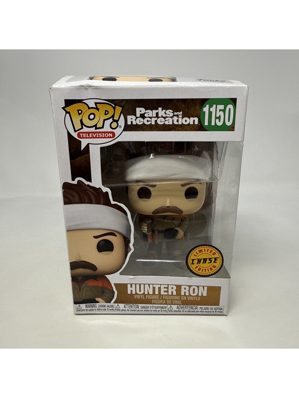 Funko Pop! 1150 Hunter Ron Chase Parks And Recreation Vinyl Figure